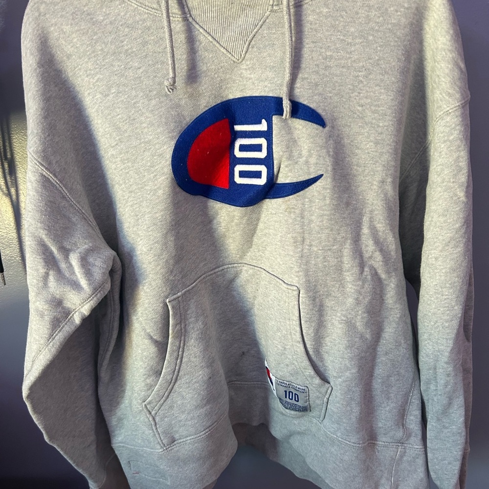 Champion Gray Hoodie for Men